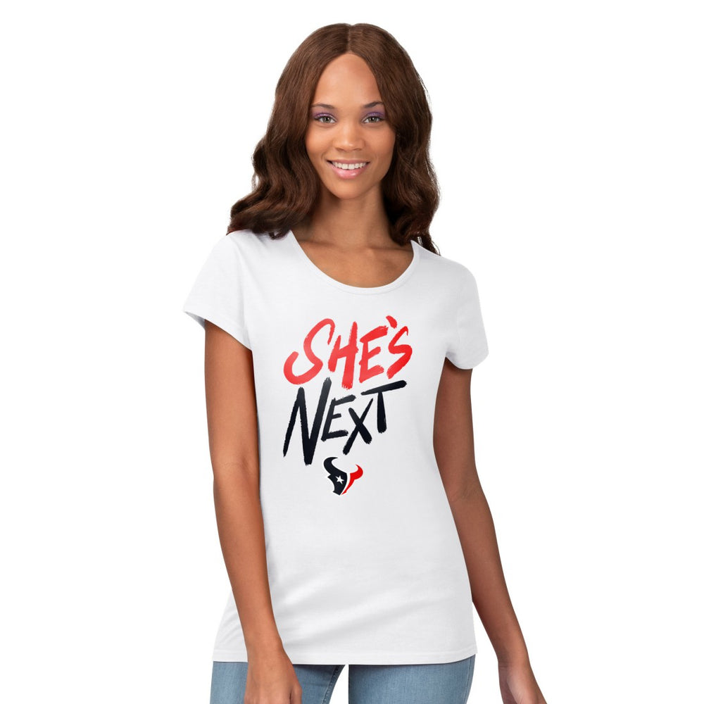 Houston Texans G-III 4Her by Carl Banks Women's She's Next Endzone T-Shirt