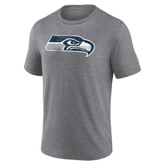 Seattle Seahawks Heritage Custom Name & Number Tri-Blend T-Shirt