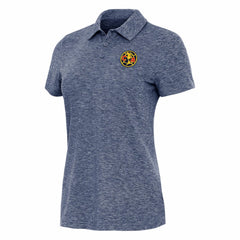 Club America Antigua Women's Triple Shot Polo Heather Navy