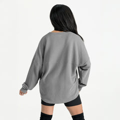 Houston Texans Gameday Couture Women's Oversized Sweet Victory Corded Sweatshirt