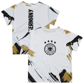 Germany National Team Vive La Fete Youth Paint Brush T-Shirt White