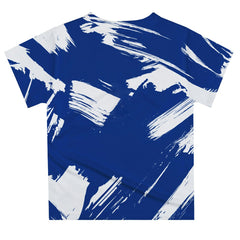 Chelsea Vive La Fete Youth Paint Brush T-Shirt Blue