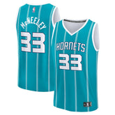 Liam McNeeley Charlotte Hornets Fast Break Replica Jersey For Sale