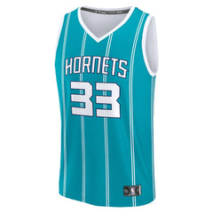 Liam McNeeley Charlotte Hornets Fast Break Replica Jersey For Sale