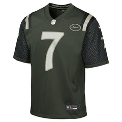 New York Jets Nike Justin Fields Youth 2025 Rivalries Collection Game Jersey