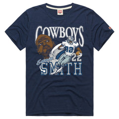 Dallas Cowboys Emmitt Smith Homage Unisex Retired Player Classic Caricature T-Shirt