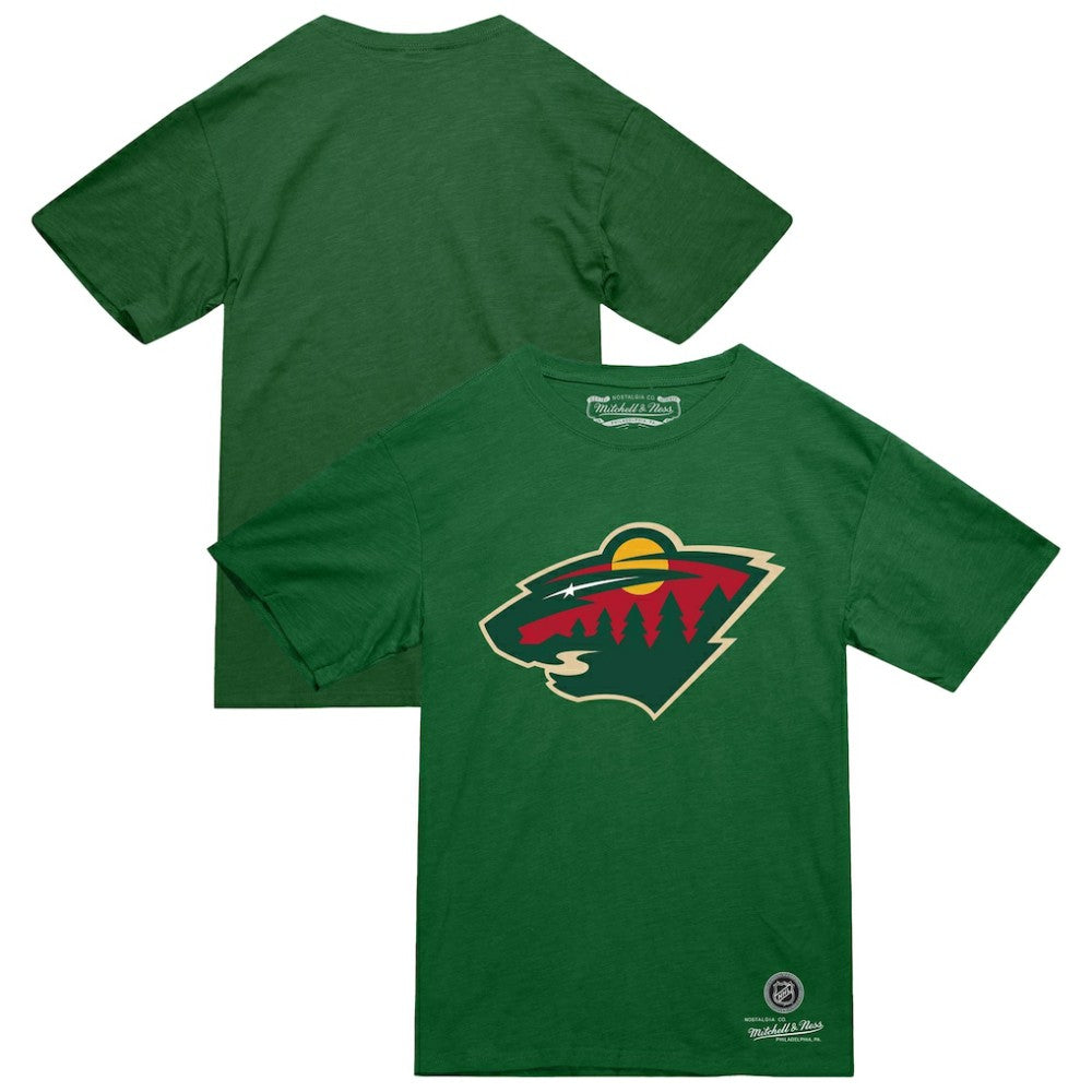 Minnesota Wild Mitchell & Ness Heritage T-Shirt Discount
