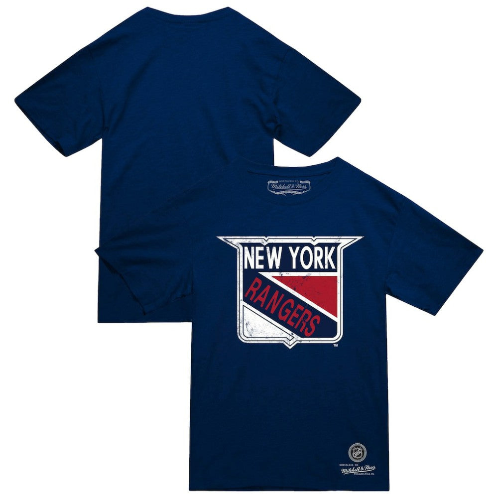 New York Rangers Mitchell & Ness Heritage T-Shirt Discount