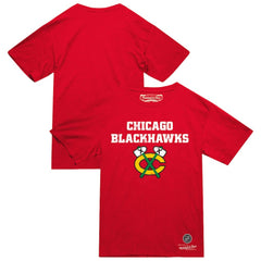Chicago Blackhawks Mitchell & Ness Heritage T-Shirt Discount