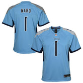 Tennessee Titans Nike Cameron Ward Youth Team Game Jersey