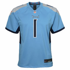Tennessee Titans Nike Cameron Ward Youth Team Game Jersey