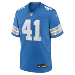 Detroit Lions Nike Gunnar Oakes Team Game Jersey