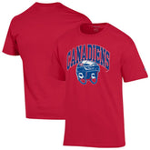 Montreal Canadiens Champion Helmet T-Shirt Outlet