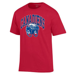 Montreal Canadiens Champion Helmet T-Shirt Outlet