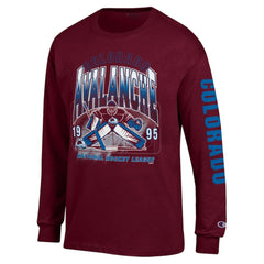 Colorado Avalanche Champion Long Sleeve Jersey T-Shirt Sale