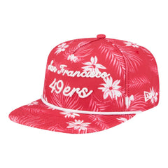 San Francisco 49ers New Era Palm Print A-Frame 9FIFTY Snapback Hat