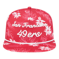 San Francisco 49ers New Era Palm Print A-Frame 9FIFTY Snapback Hat