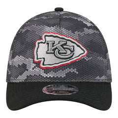 Kansas City Chiefs New Era Camo A-Frame 39THIRTY Flex Hat
