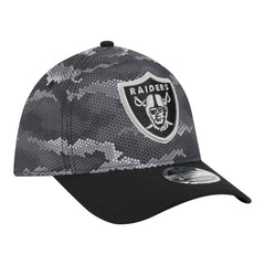 Las Vegas Raiders New Era Camo A-Frame 39THIRTY Flex Hat