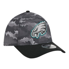 Philadelphia Eagles New Era Camo A-Frame 39THIRTY Flex Hat