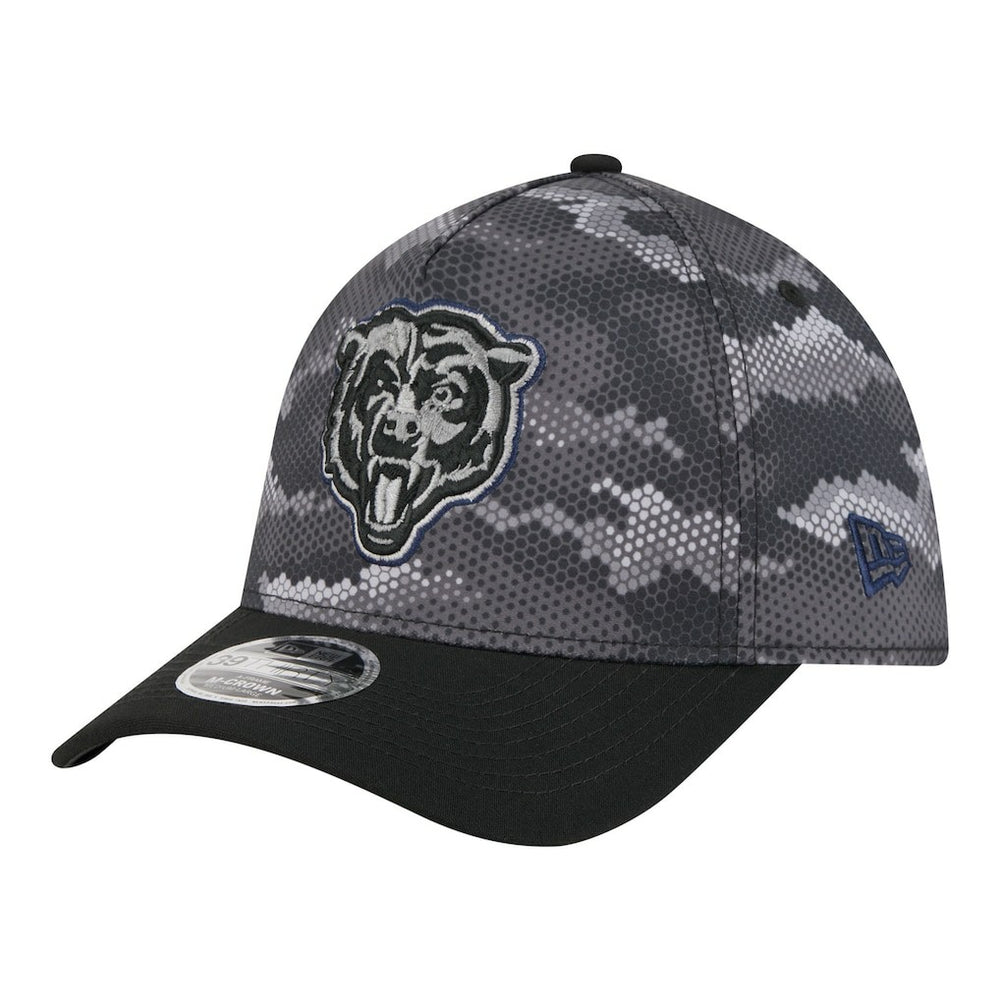 Chicago Bears New Era Camo A-Frame 39THIRTY Flex Hat