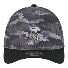 Minnesota Vikings New Era Camo A-Frame 39THIRTY Flex Hat