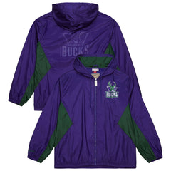 Milwaukee Bucks Playmaker Full-Zip Hooded Windbreaker Jacket Online