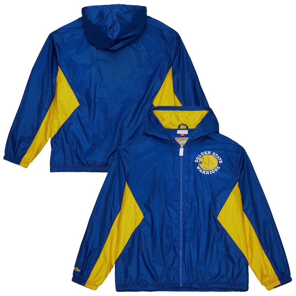 Golden State Warriors Playmaker Full-Zip Hooded Windbreaker Jacket sale Outlet