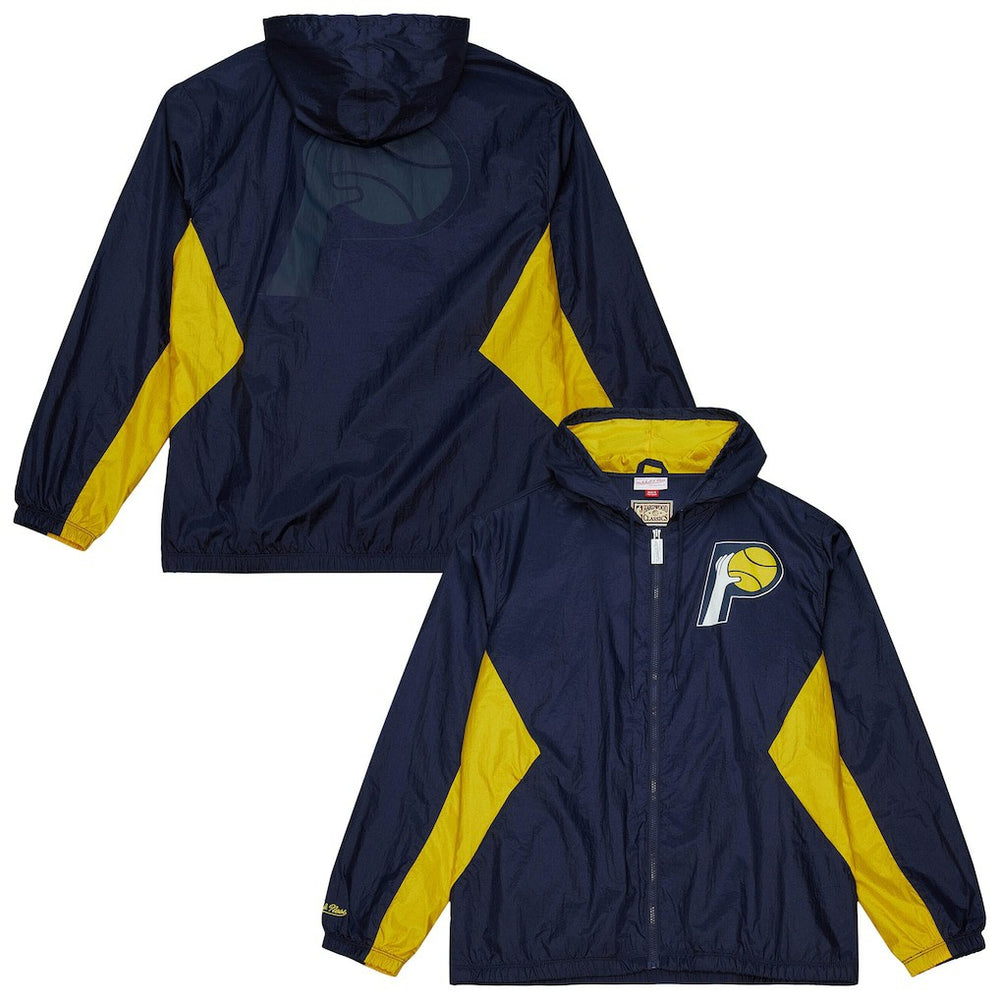 Indiana Pacers Playmaker Full-Zip Hooded Windbreaker Jacket On Sale