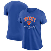 New York Knicks Women's The City Never Sleeps T-Shirt Outlet