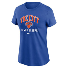 New York Knicks Women's The City Never Sleeps T-Shirt Outlet