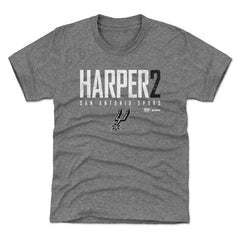 Dylan Harper San Antonio Spurs 500 Level Youth Elite Name & Number T-Shirt Outlet