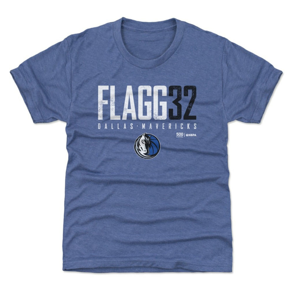 Cooper Flagg Dallas Mavericks 500 Level Youth Elite Name & Number T-Shirt sale Discount