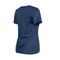 Milwaukee Brewers New Era Women's Little Miss 2 V-Neck T-Shirt | MLB For sale