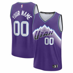 Utah Jazz Youth Fast Break Replica Custom Jersey For Sale
