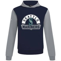 Seattle Mariners Levelwear Throwback Ultimate Banner Arch Hoodie | MLB Outlet