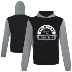 Colorado Rockies Levelwear Throwback Ultimate Banner Arch Hoodie | MLB For sale