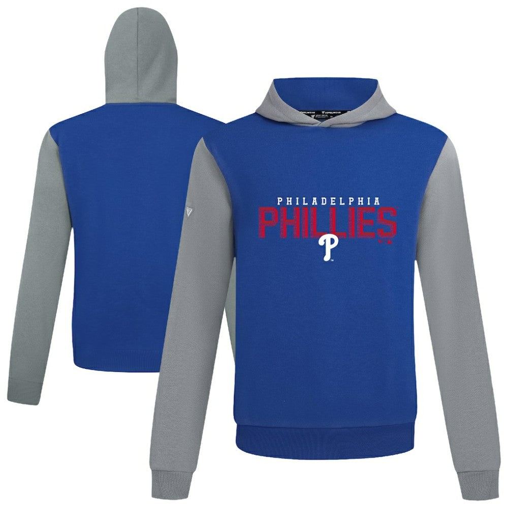 Philadelphia Phillies Levelwear Throwback Carve Ultimate Hoodie | MLB New