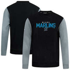 Miami Marlins Levelwear Throwback Ultimate Carve Sweatshirt | MLB Near me