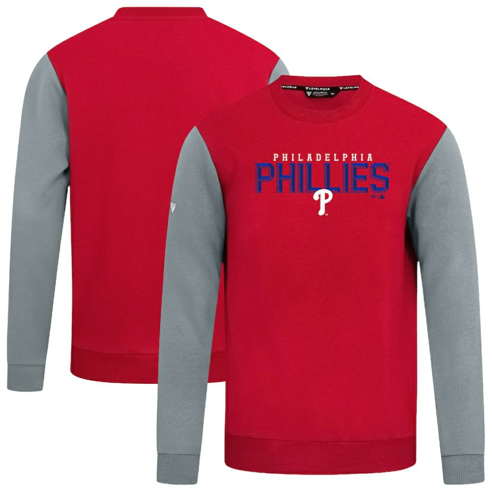 Philadelphia Phillies Levelwear Throwback Ultimate Carve Sweatshirt | MLB For sale