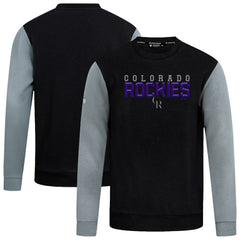 Colorado Rockies Levelwear Throwback Ultimate Carve Sweatshirt | MLB For sale