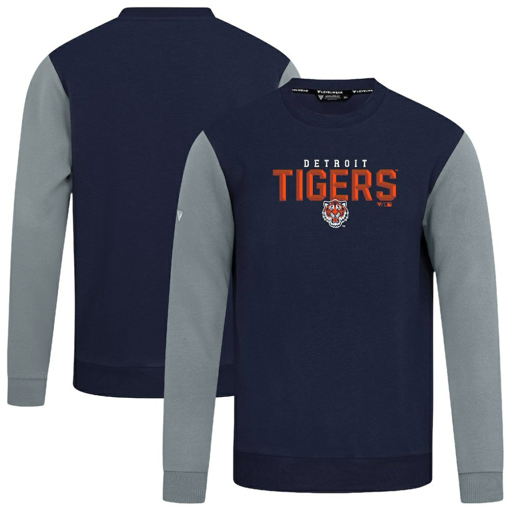 Detroit Tigers Levelwear Throwback Ultimate Carve Sweatshirt | MLB On Sale
