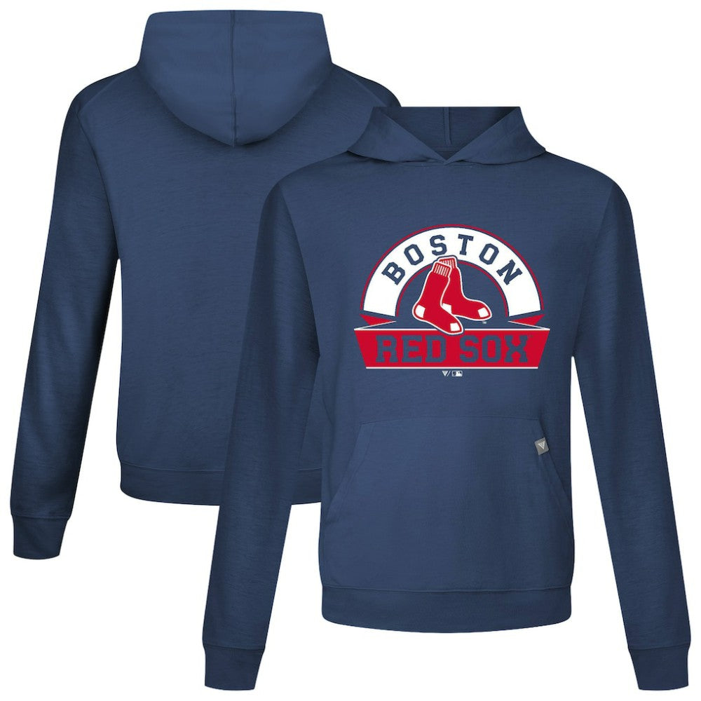 Boston Red Sox Levelwear Relay Banner Arch Pullover Hoodie | MLB Shop