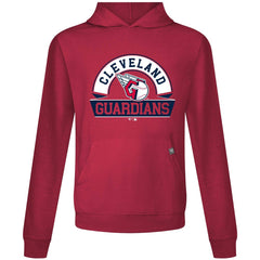 Cleveland Guardians Levelwear Relay Banner Arch Pullover Hoodie | MLB US