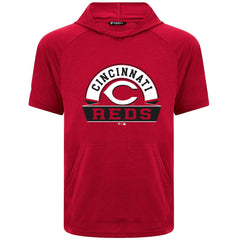 Cincinnati Reds Levelwear Phase Banner Arch Hoodie T-Shirt | MLB Online