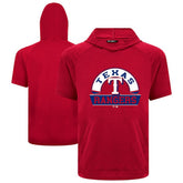 Texas Rangers Levelwear Phase Banner Arch Hoodie T-Shirt | MLB US
