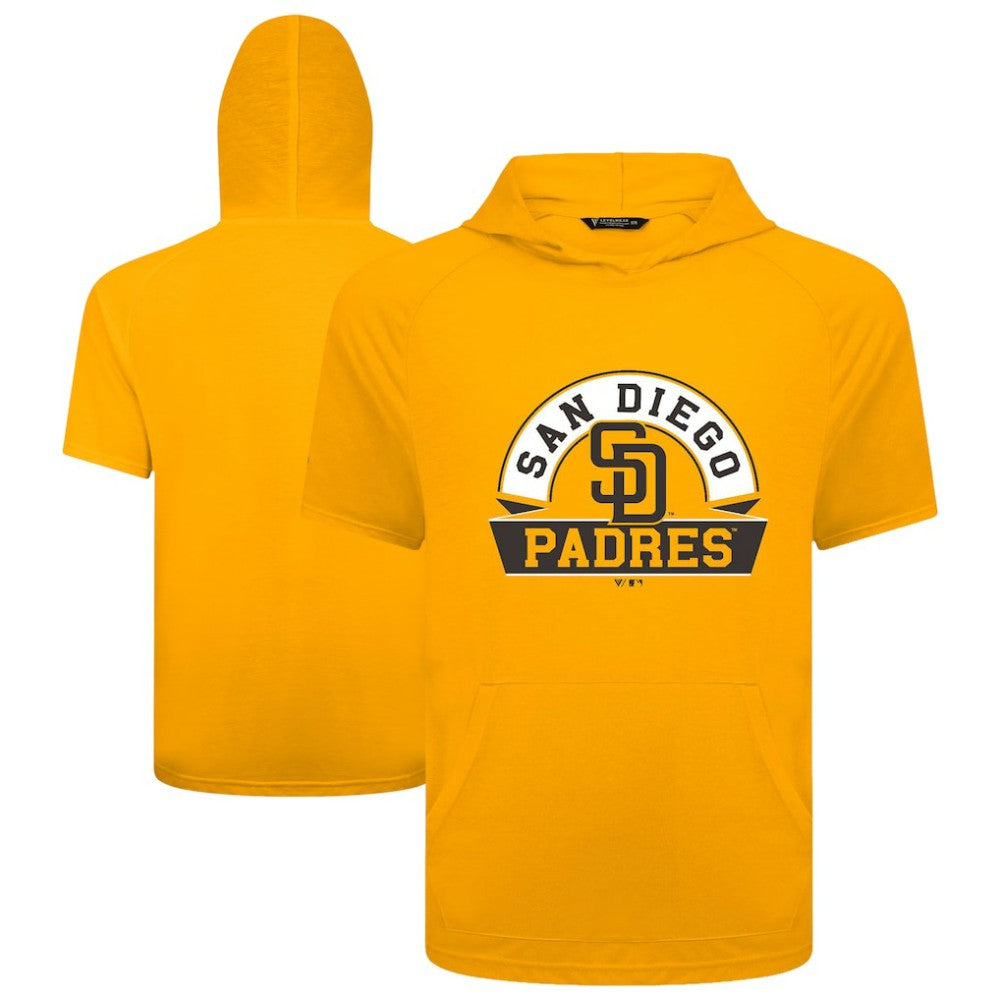 San Diego Padres Levelwear Phase Banner Arch Hoodie T-Shirt | MLB For sale