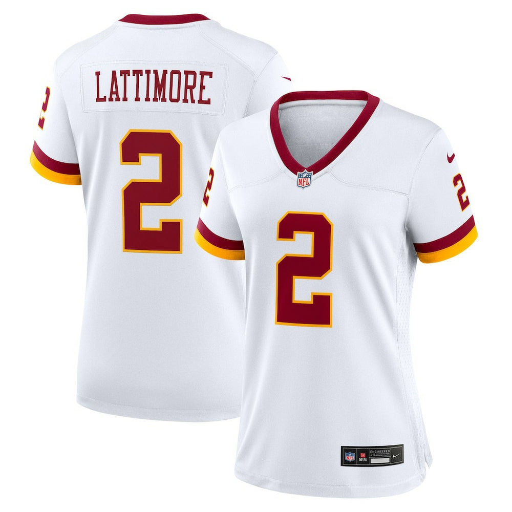 Washington Commanders Nike Marshon Lattimore Women's Game Super Bowl Era Jersey