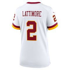 Washington Commanders Nike Marshon Lattimore Women's Game Super Bowl Era Jersey