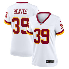 Jeremy Reaves Washington Commanders Women's Game Super Bowl Era Jersey - White